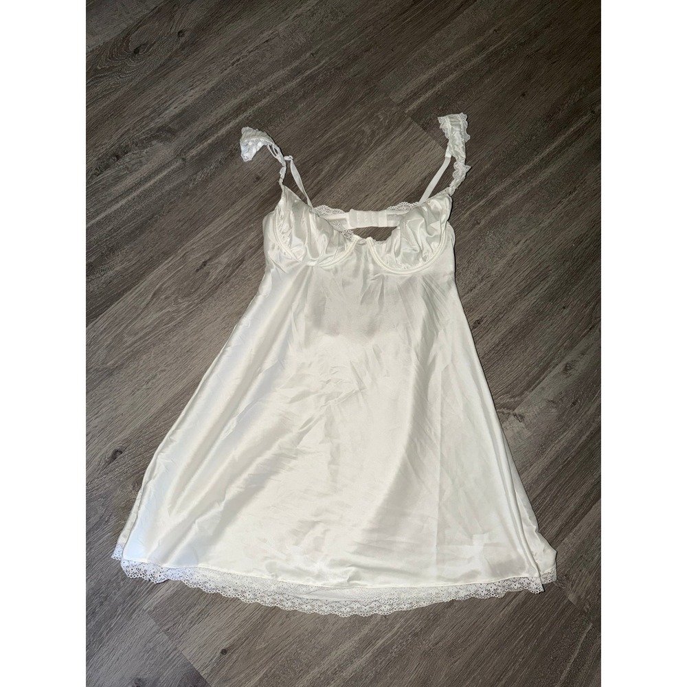 Kat The Label White Celeste Bridal Slip